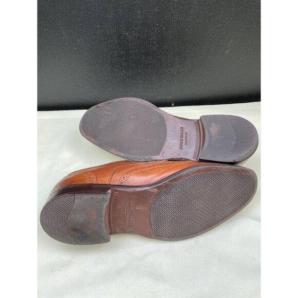 Cole Haan Men's Leather Light Brown Shoes Oxfords Size 7 SKU 6199 - Picture 5 of 6